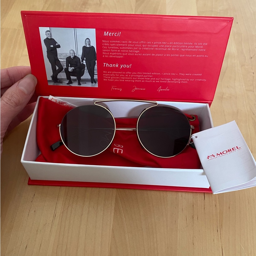 *NWT* Limited Edition Designer Morel Sunglasses